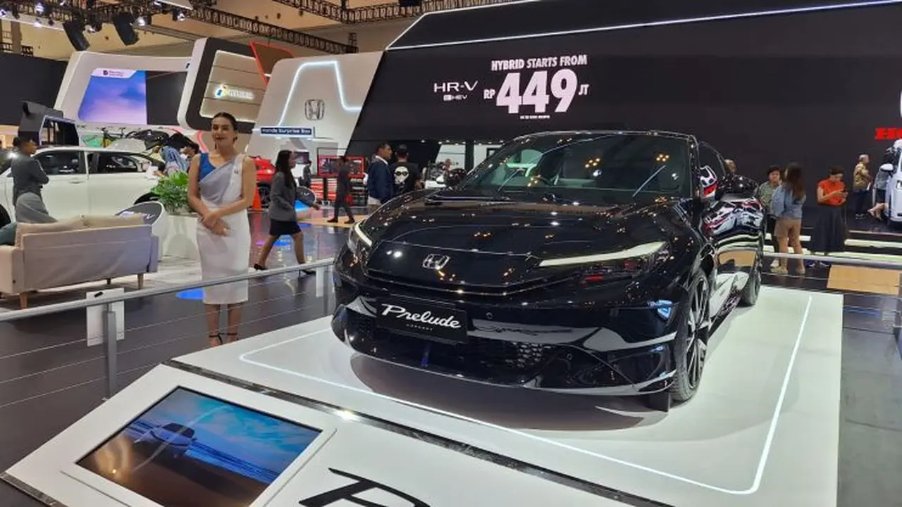 Honda Pamer Prelude di GIIAS 2025, Coupe Sport Legendaris yang Menjelma jadi Mobil Hybrid (Arief A/Liputan6.com)