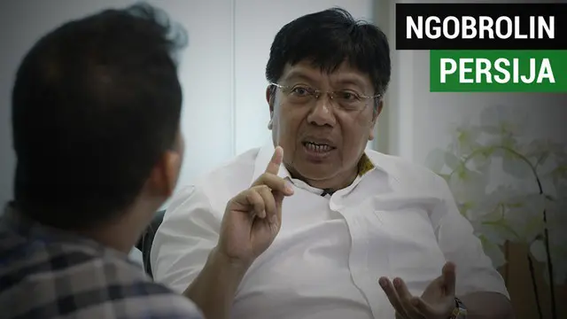 Beita video mengenai persija, jakmania hingga juara settingan bersama direktur utama Persija Jakarta, Gede Widiade.
