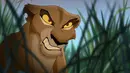 Zira dalah singa betina yang ada di The Lion King II. Ia adalah dan akan melakukan apapun demi membalaskan dendam Scar pada Simba dan keluarganya. (Disney)