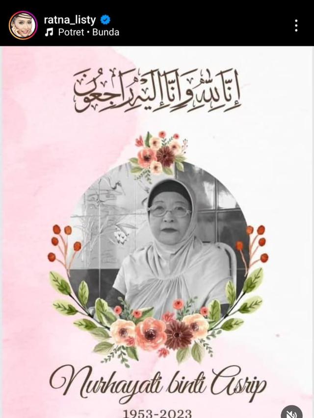 Ibunda Ratna Listy, Nurhayati Binti Asrip