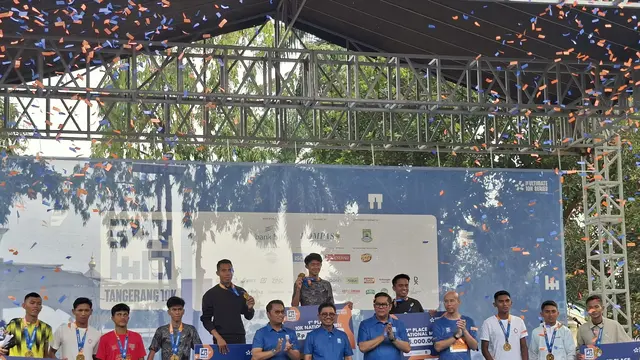 Robi Sianturi dan 3.000 Pelari Penuhi Tangerang 10K