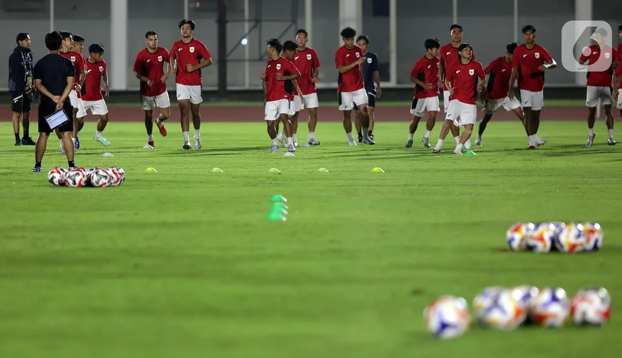 Sebagai informasi, Timnas Indonesia U-23 tergabung dalam Grup A bersama Brunei Darussalam, Filipina, dan Malaysia. (Liputan6.com/Helmi Fithriansyah)