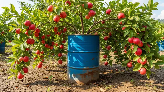 Rekomendasi Tanaman Buah dalam Drum Bekas yang Bisa Berbuah Sepanjang Tahun