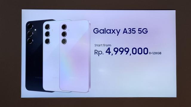 Harga Galaxy A35 5G