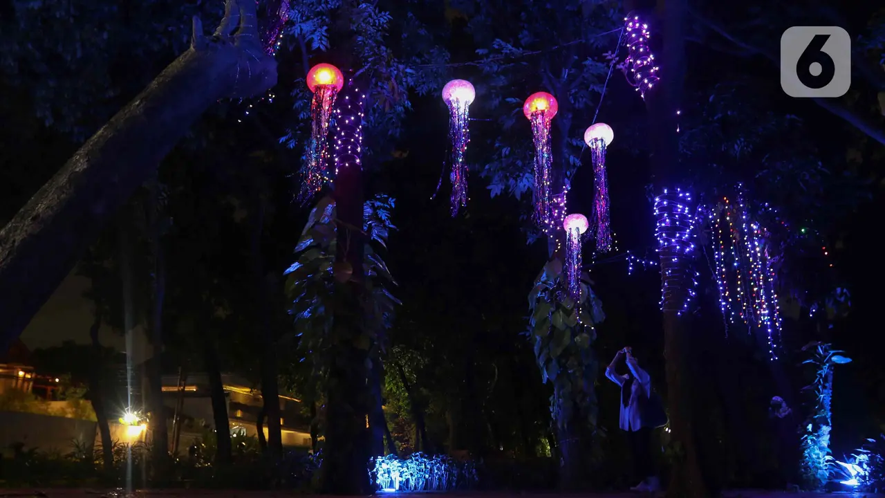 Jakarta Light Festival Sambut Perayaan Natal dan Tahun Baru 2023