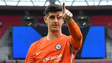 Kiper Chelsea, Thibaut Courtois (AFP/Ben Stansall)