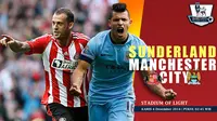 Sunderland vs Manchester City (Liputan6.com/Sangaji)