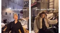 Video komedi memperlihatkan kota Paris dipenuhi sampah (Dok. Instagram/@parisiansnobiety/https://www.instagram.com/p/CqFlRRxqywt/Dyra Daniera)