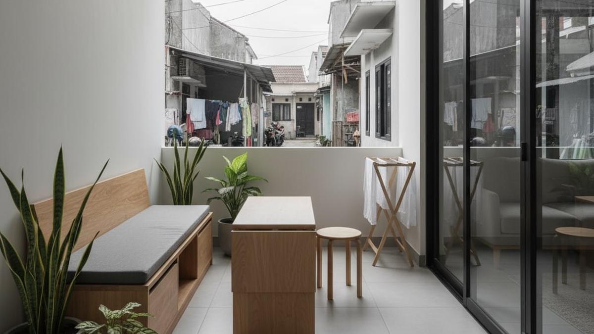 Apa Perbedaan antara Teras dan Balkon? Cek Keunggulannya untuk Rumah Kecil dan Besar