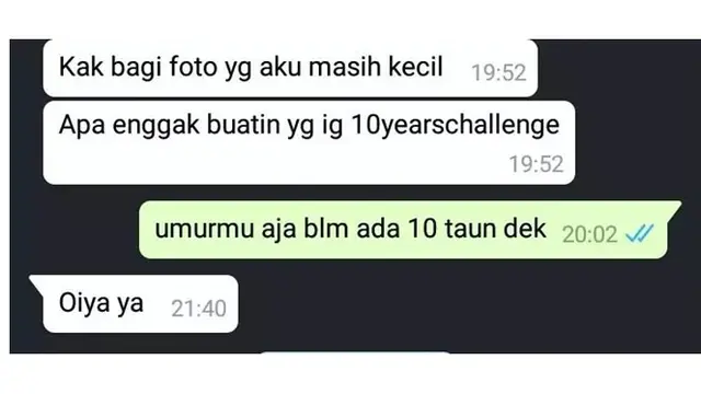 8 Chat Kocak Kakak Adik Ini Bikin Geleng Kepala, Absurd Banget