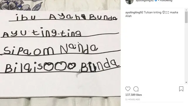 Ayu Ting Ting (Foto: Instagram)