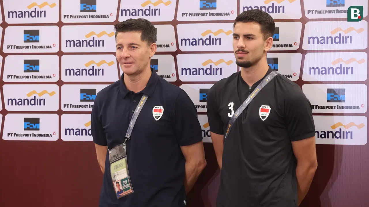 Konferensi Pers Timnas Indonesia Vs Irak