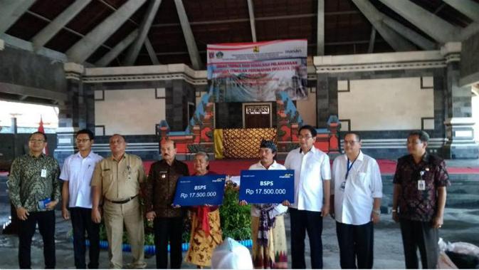 Kementerian Pekerjaan Umum dan Perumahan Rakyat (PUPR) menyalurkan program Bantuan Stimulan Stimulan Perumahan Swadaya (BSPS) di Bali. (Foto: Dok Kementerian PUPR)