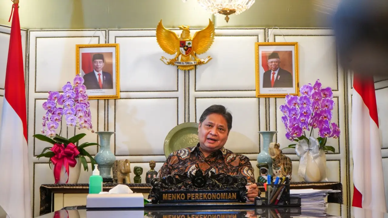Menteri Koordinator Bidang Perekonomian Airlangga Hartarto