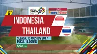 Saksikan Live Streaming Indonesia Vs Thailand di Bola.com