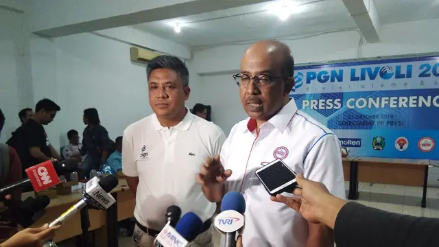 Ketua V Bidang Kompetisi dan Pertandingan PP PBVSI, Hanny Surkatty