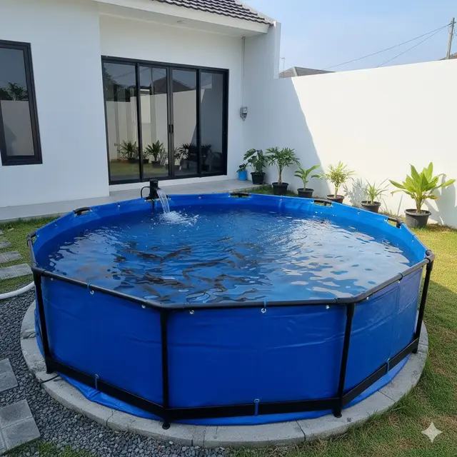 Inovasi Desain Kolam Ikan Lele di Lahan Sempit. Gemini
