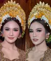 Potret Gaya Makeup Mahalini saat Prosesi Adat Mepamit Jelang Pernikahan Bersama Rizky Febian. [@ochiipramita]