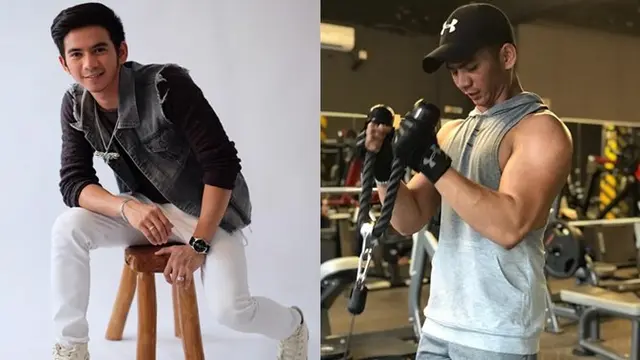 Ridho dulu punya badan kurus saat mengikuti D'Academy pada 2016. Demi mendapatkan badan berotot, saudara kembar Rizky ini rutin menjalani fitness.
