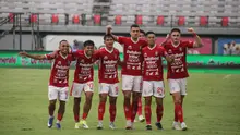 Bali United berhasil meraih kemenangan 4-1 atas Bhayangkara FC pada laga pekan ke-33 BRI Super League musim ini di Stadion Kapten I Wayan Dipta, Gianyar, Minggu (17/05/2026) malam WIB. (Bola.com/Alit Binawan)