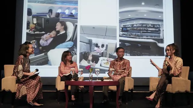 Di HSBC-ANA Travel Fair 2023 yang berlangsung pada 9 - 12 Maret 2023 di Laguna Atrium, Central Park Mall, HSBC Indonesia memanjakan nasabah tajir dengan harga diskon khusus rute Jepang dan Amerika Serikat dan Kanada, serta tambahan cash back. (Dok HSBC)