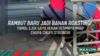 Lamine Yamal ikut menyoroti gaya rambut baru Gavi dan Pedri. Dalam suasana santai, Yamal meledek gaya rambut rekannya yang disebut mirip permen Chupa Chups stroberi