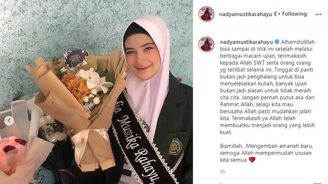 Nadya Mustika Rahayu, istri Rizki D'Academy (Foto: Instagram/@nadyamustikarahayu)