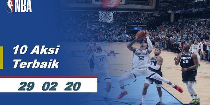 VIDEO: 10 Aksi Terbaik NBA 29 Februari 2020, Slam Dunk Josh Jackson