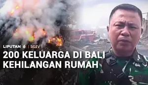 200 Keluarga di Bali Kehilangan Rumah
