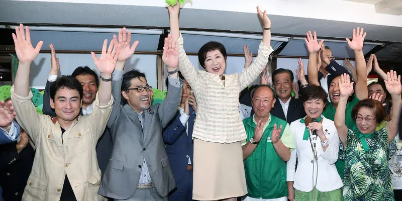 20160801- Wanita Pertama yang Jadi Gubernur Tokyo- Yuriko Koike- AFP PHOTO