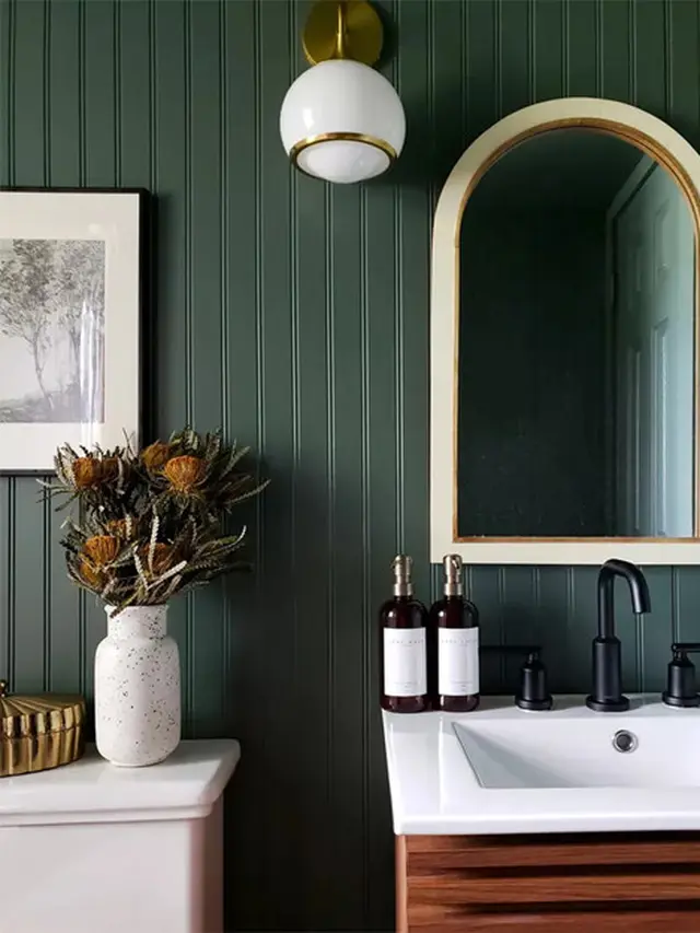 10 Inspirasi Warna Cat untuk Kamar Mandi Kecil, Agar Terlihat Luas