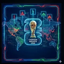 Ilustrasi Piala Dunia 2026. (Bola.com/Gemini)
