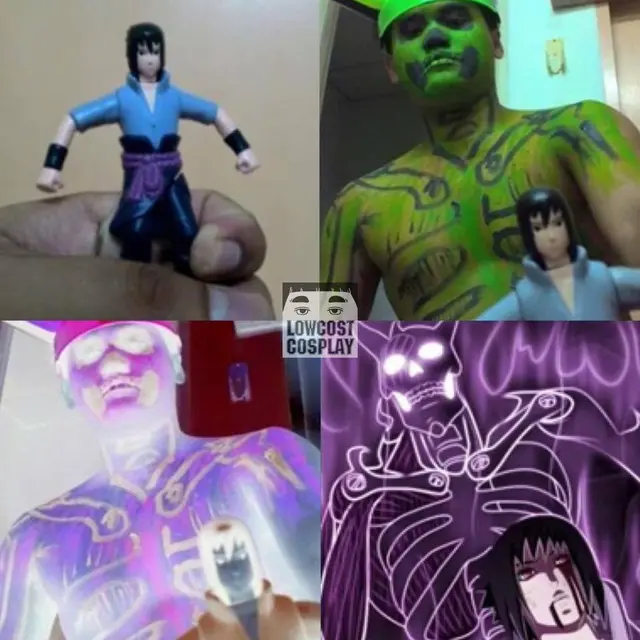 6 Cosplay Low Budget Jadi Naruto dan Sasuke Ini Kocak Pol