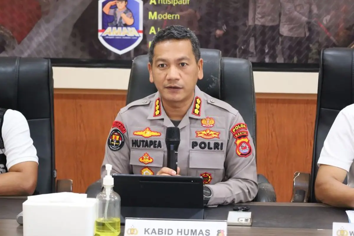 Kabid Humas Polda Banten Kombes Pol Maruli Ahiles Hutapea