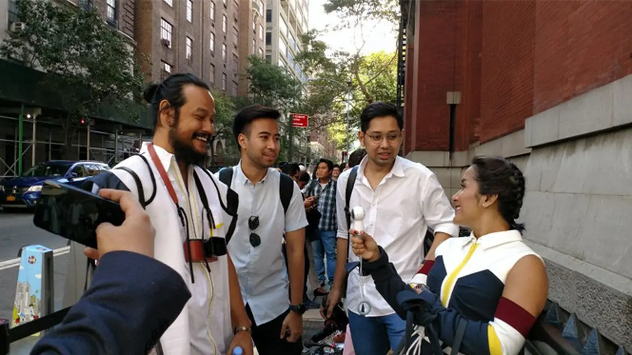 Antrean Mengular Padati Peluncuran Galaxy Note 8 di New York