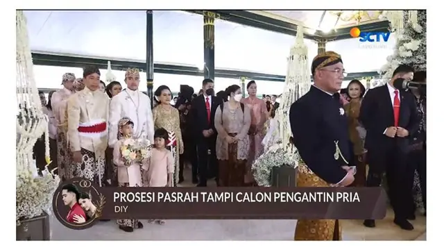 12 Momen Detik-Detik Akad Nikah Kaesang Pangarep dan Erina Gudono, Usung Mataram Islam
