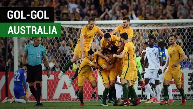 Berita video gol-gol Australia ke gawang Honduras pada laga leg II playoff Piala Dunia 2018 di Sydney, Rabu (15/11/2017).