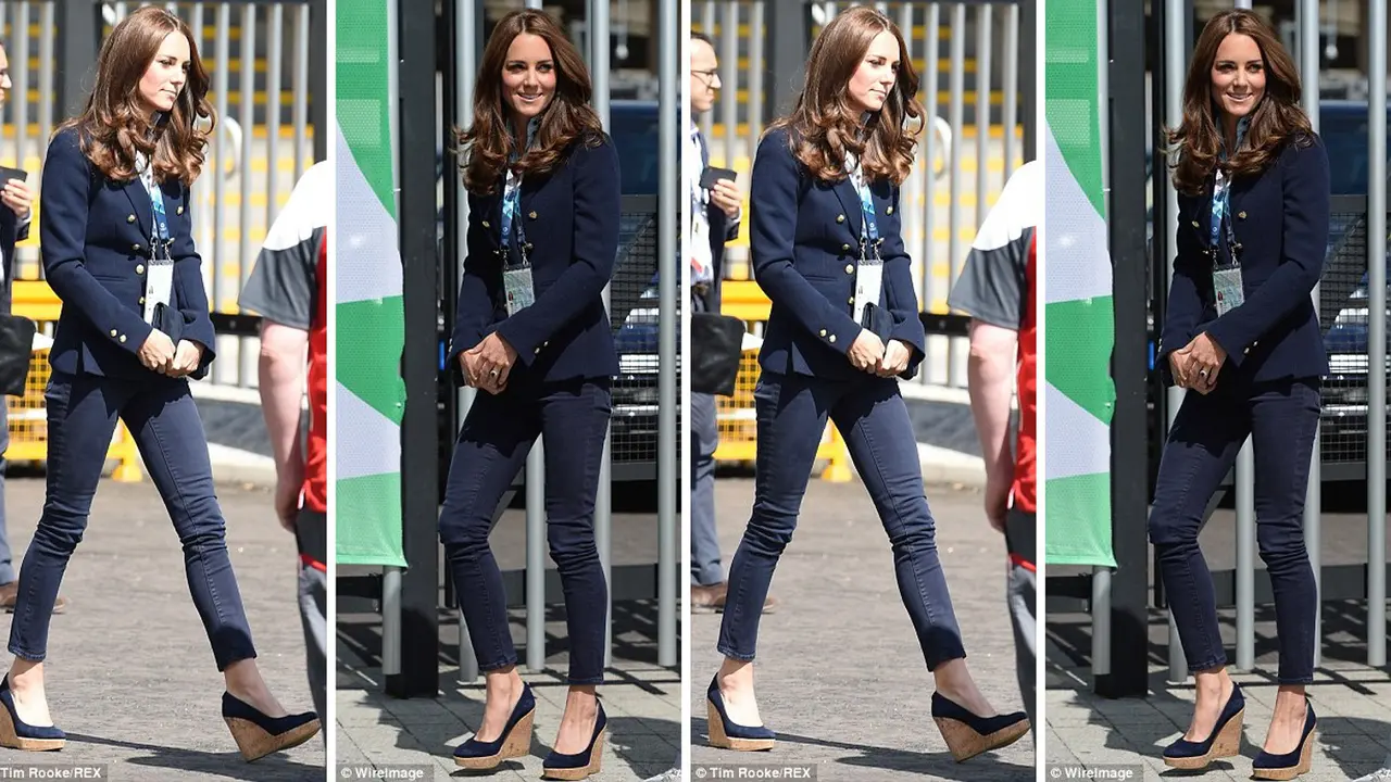 Kate Middleton in Zara on Commonwealth Games 2014 1