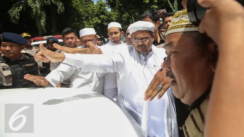 20170123-Habib Rizieq Kembali Diperiksa Polda Metro Jaya-Jakarta