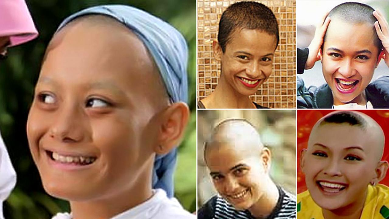 5 Artis Ini Tetap Cantik dengan Kepala Botak