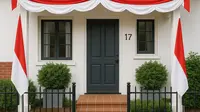 7 Contoh Dekorasi Depan Rumah untuk 17 Agustus 2025 yang Murah dan Bagus
