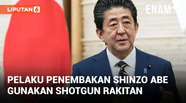 Tampang Pelaku Penembakan Shinzo Abe