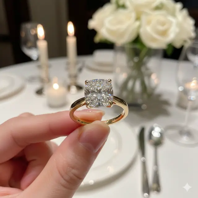 Model Cincin Emas Batu Permata yang Diprediksi Banyak Dicari di 2026 (Foto: Gemini AI)
