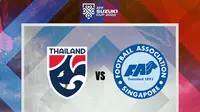 Piala AFF - Thailand Vs Singapura (Bola.com/Adreanus Titus)