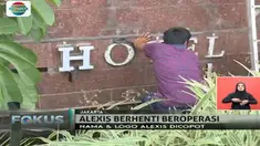 Pengelola juga memasang pemberitahuan penghentian operasinya sampai batas waktu yang tidak ditentukan.