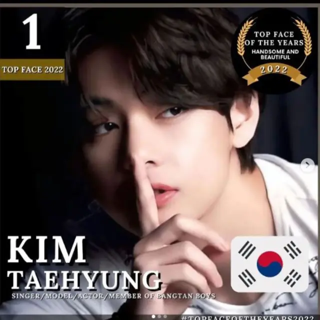 V BTS Jadi Pemilik Wajah Terganteng-Tercantik di Asia 2022, Ungguli Lisa BLACKPINK dan Jungkook