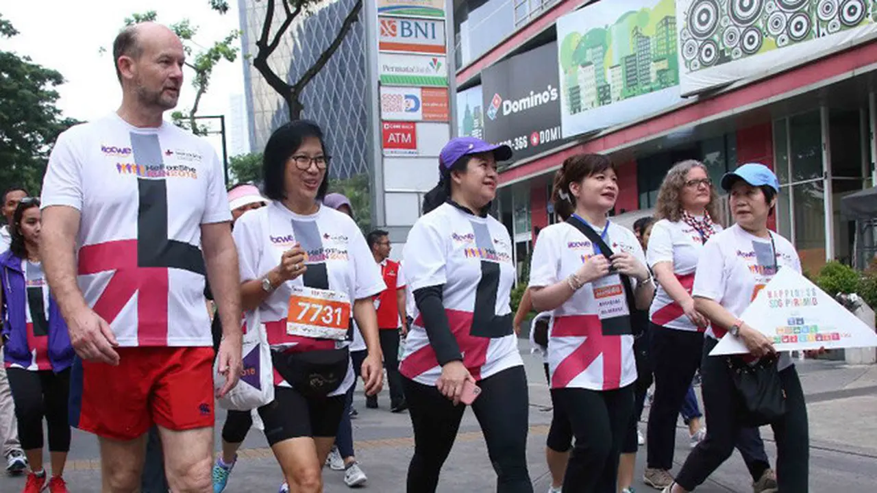Event He For She Run 2018, Momen Menko PMK Dorong Kesetaraan Gender