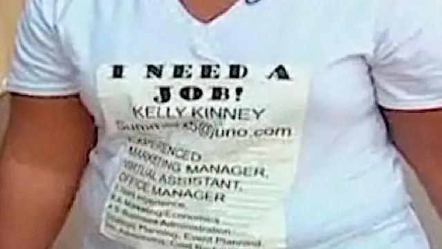 Kaos bertuliskan surat lamaran dan resume kualifikasi unik 3