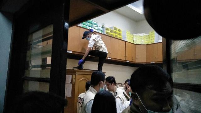 Dua Kasus DUgaan Korupsi Lingkup Pemkot Makassar diselidiki polisi (Liputan6.com/ Eka Hakim)