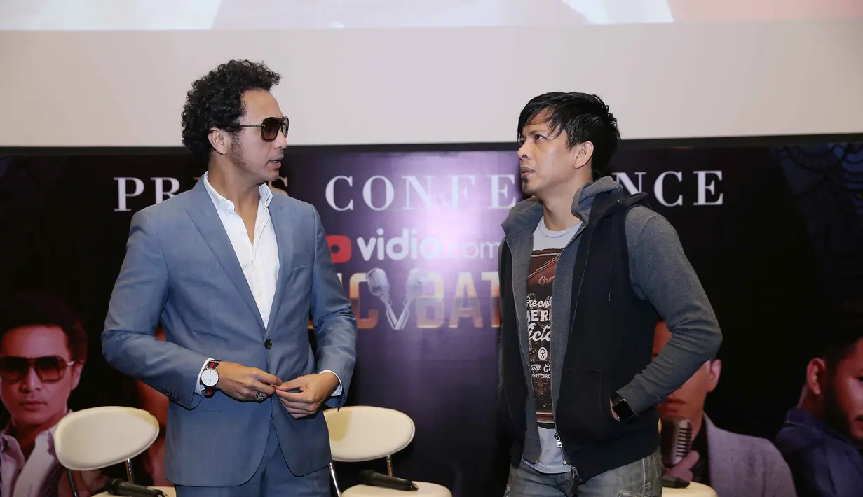 Kontes yang menghadirkan dua pria keren ini sebagai juri memang memanfaatkan kekuatan social media di era teknologi yang makin berkembang. Perkembangan teknologi banyak memberikan dampak positif terhadap musisi muda di Indonesia. (Nurwahyunan/Bintang.com)